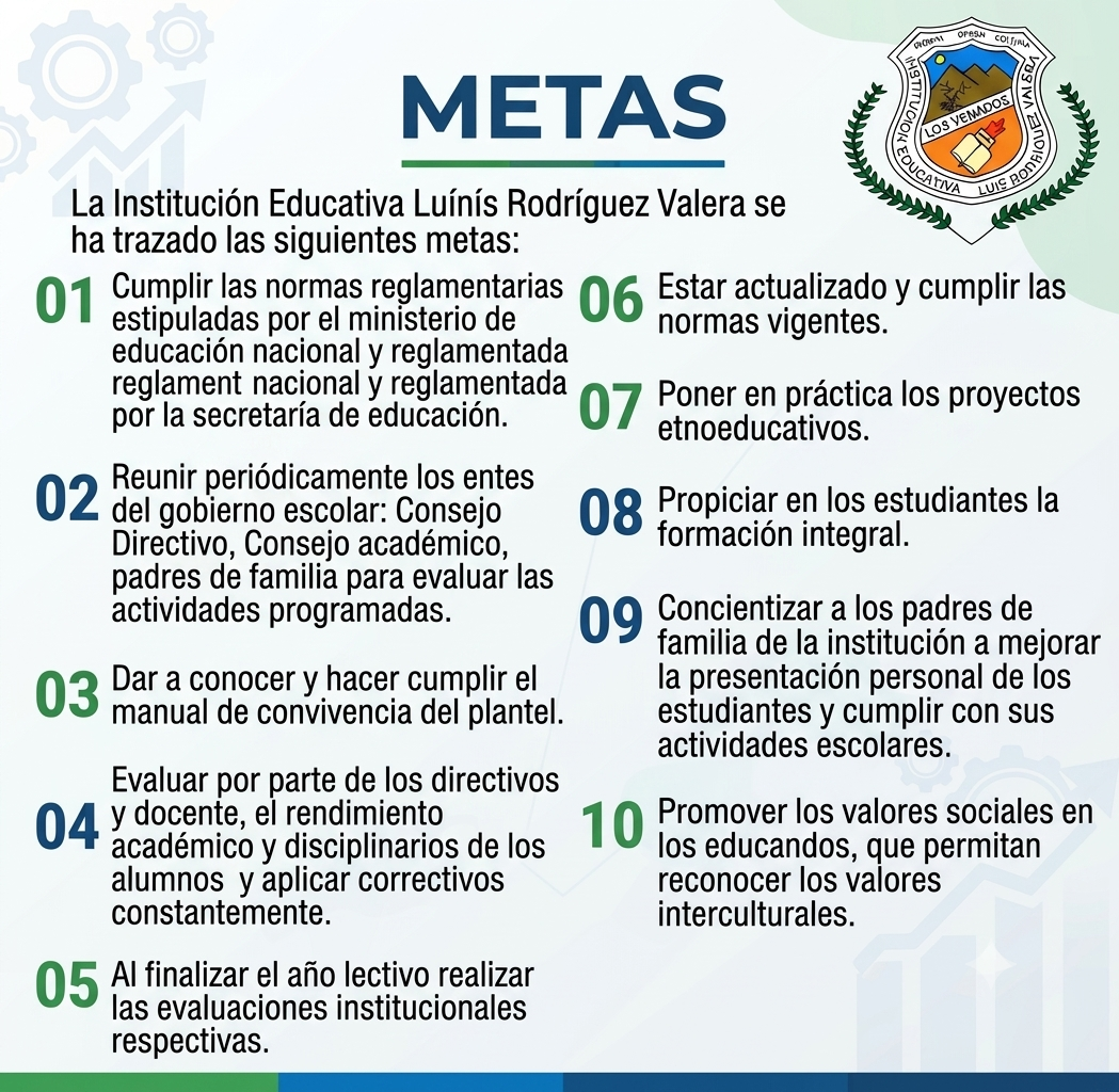 Metas Institucionales
